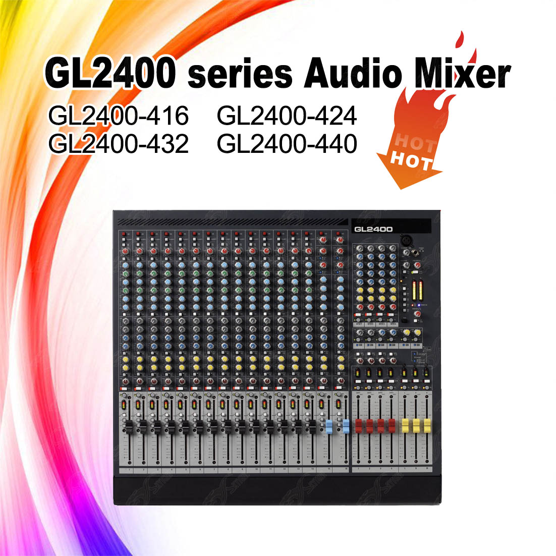 GL2400Stor mixerkonsol i serien